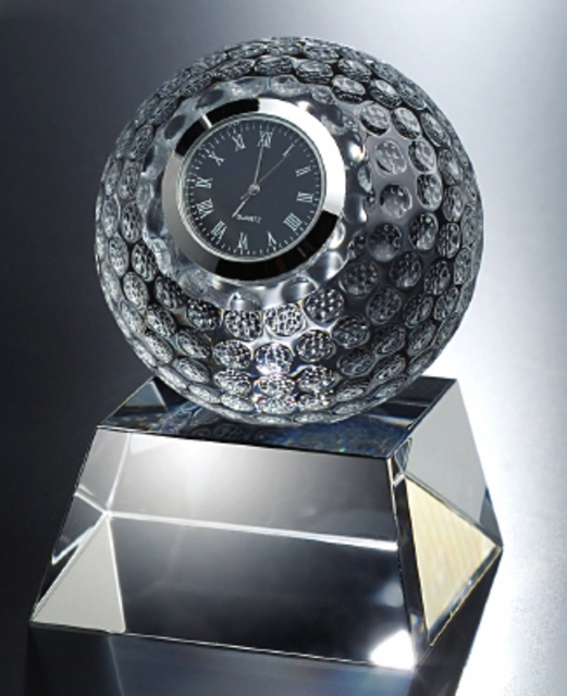 Golf Ball with Clock (3 1/4"x4 1/4")